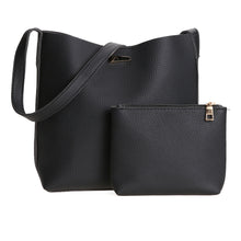 2pcs European Women PU Leather Bag Barrel Shoulder Bag Women Leather Handbag Tote Retro Women Bag Bolsa Feminina Bolso Mujer ELY