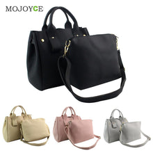 2pcs PU Leather Women Bag Embossed Women Leather Handbag Leisure Shoulder Crossbody Bag Women Messenger Bags Bolsa Sac ELY