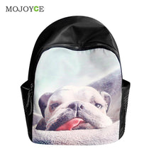3D Animals Printing Backpack Bagpack School Bags for Teenagers Waterproof Nylon 3D Pet Dog Backpack Women Satchel Mochila Bolsa ELY