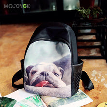 3D Animals Printing Backpack Bagpack School Bags for Teenagers Waterproof Nylon 3D Pet Dog Backpack Women Satchel Mochila Bolsa ELY