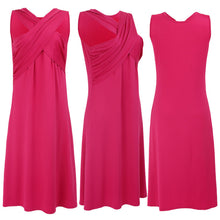 3XL Plus Size Women Dress Sexy Casual Bodycon Vestidos Party Slim Mini Women's Dresses V-neck Cross Sleeveless Dresses ELY