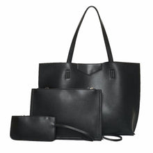 3pcs Women Leather Handbag PU Shoulder Crossbody Bag Clutch Women Messenger Bags Women Composite Bag Sacthel Bolsa ELY