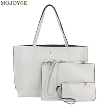 3pcs Women Leather Handbag PU Shoulder Crossbody Bag Clutch Women Messenger Bags Women Composite Bag Sacthel Bolsa ELY