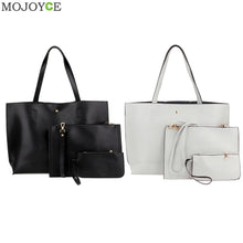 3pcs Women Leather Handbag PU Shoulder Crossbody Bag Clutch Women Messenger Bags Women Composite Bag Sacthel Bolsa ELY