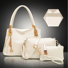 3pcs Women Leather Handbags Women Messenger BagPurse Women Bag Frosted PU Bolsa Feminina ELY
