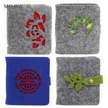 40 Slots Felt Wool Business Cards Bags Card Holders ID Credit Name Business Cards Pocket Pouch Container Bag Wallet Purse ELY