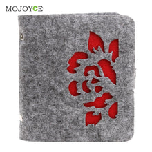 40 Slots Felt Wool Business Cards Bags Card Holders ID Credit Name Business Cards Pocket Pouch Container Bag Wallet Purse ELY