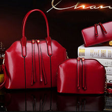 4pcs Women Bag Shoulder Bags Hobo Women Leather Handbag Clutch Bolsa Feminina ELY