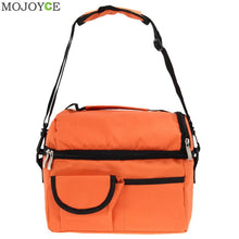 8L Square Thermal Bag Women Men Lunch Bag Cooler Beam Port Lunch Box Lady Handbag Children Kids Lunch Bags Insulation Package ELY