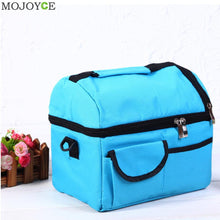 8L Square Thermal Bag Women Men Lunch Bag Cooler Beam Port Lunch Box Lady Handbag Children Kids Lunch Bags Insulation Package ELY