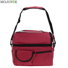 8L Square Thermal Bag Women Men Lunch Bag Cooler Beam Port Lunch Box Lady Handbag Children Kids Lunch Bags Insulation Package ELY