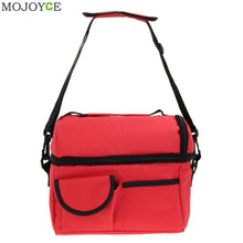 8L Square Thermal Bag Women Men Lunch Bag Cooler Beam Port Lunch Box Lady Handbag Children Kids Lunch Bags Insulation Package ELY
