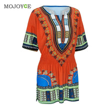 African Dashiki Shirt Kaftan Boho Dress Vestidos Vintage Women Dress Hippe Gypsy Festival Autum Tops Dress Vestido de festa 1STL ELY