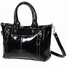 All-Match Package Elegant OL Women Handbag Oil Leather Shoulder bag Messenger Bag Casual Tote ELY