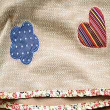 Artistic Style Knitted Women Blouses Fresh Hearts Flowers Appliques Shirts Women Blusas Femininas Women Tops ELY