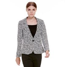 Leopard Suit Jacket Clothes Tops Cozy Women Coat Fall Warm Cotton Coats 1STL ELY