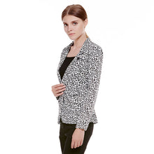Leopard Suit Jacket Clothes Tops Cozy Women Coat Fall Warm Cotton Coats 1STL ELY