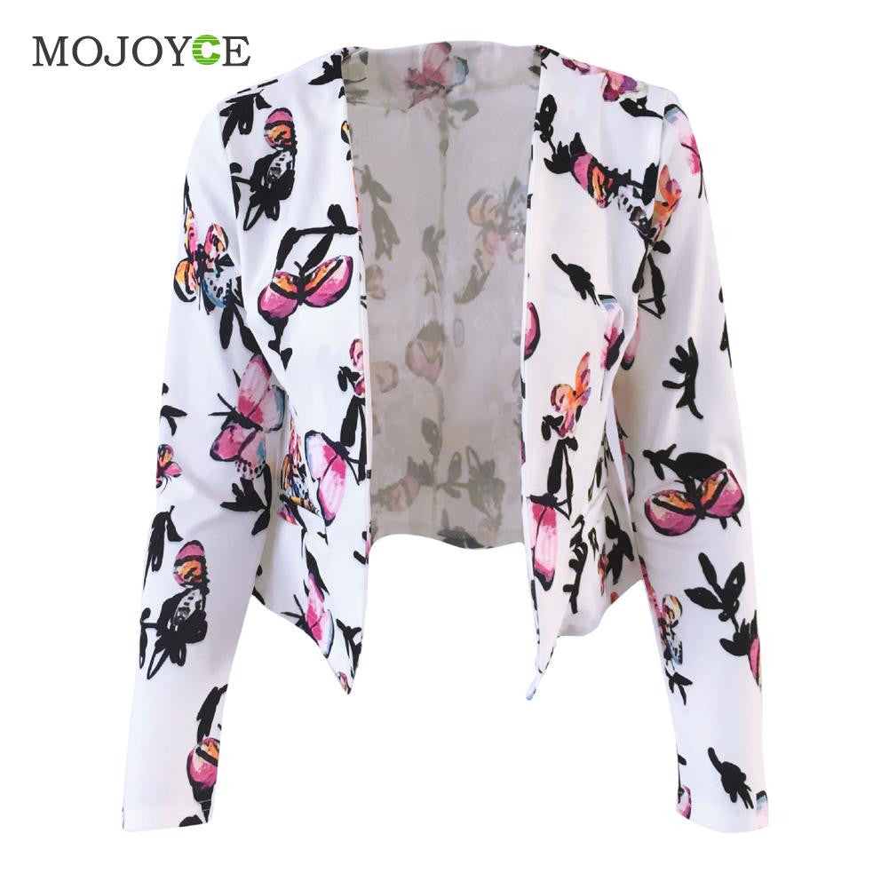 women blazers and jackets Mini Printing Short Coat Suits Tops Slim fit Blazer feminino jacket women jaqueta feminina ELY
