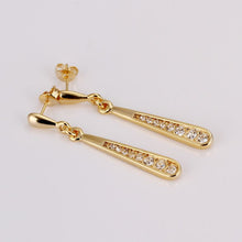 Best Friends jewerly 18K Gold Plated Earing 1 Stick drop earrings brincos SMTPE26 ELY