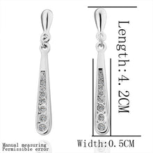 Best Friends jewerly 18K Gold Plated Earing Bullet drop earrings brincos SMTPE113 ELY