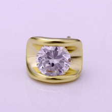 Best Friends jewerly 18K Gold Plated Earing Ingot stud earrings brincos SMTPE268 ELY