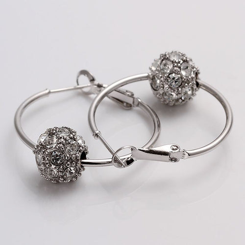 Best Friends jewerly 18K Gold Plated Earing beads nq drop earrings brincos SMTPE 8 ELY