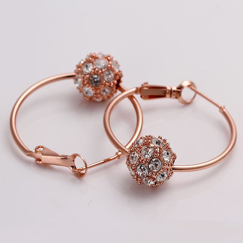 Best Friends jewerly 18K Gold Plated Earing beads nw drop earrings brincos SMTPE 9 ELY