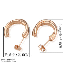 Best Friends jewerly 18K Gold Plated Earing c stud earrings brincos SMTPE 3 ELY