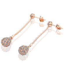Best Friends jewerly 18K Gold Plated Earing crystal ball drop earrings brincos SMTPE 1 ELY