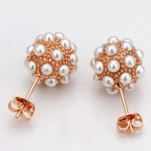 Best Friends jewerly 18K Gold Plated Earing ev ball stud earrings brincos SMTPE 14 ELY