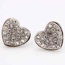 Best Friends jewerly 18K Gold Plated Earing heart stud earrings brincos SMTPE 6 ELY