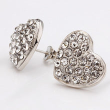 Best Friends jewerly 18K Gold Plated Earing heart stud earrings brincos SMTPE 6 ELY