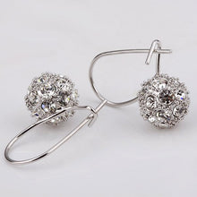 Best Friends jewerly 18K Gold Plated Earing nj ball drop earrings brincos SMTPE 63 ELY