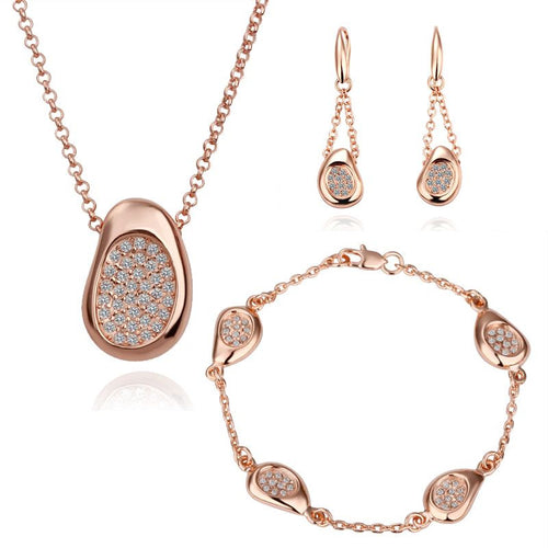 Best Gift 18k gold plated jewelry set Costume Jewellery SMTPS 68 ELY