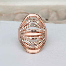 Best Gift 18k gold plated wedding rings pink Watermelon pattern anel men jewelry 537 ELY