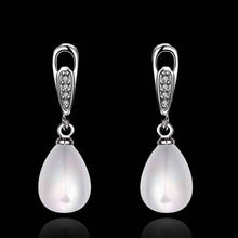 Best Gift 925 silver earing drop water beads pearl earrings earings NPLE 4 ELY