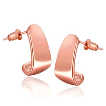 Best Gifts girl jewerly 18K Gold Plated Earing L stud earrings brincos SMTPE988 ELY