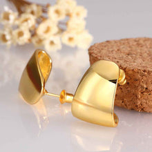 Best Gifts girl jewerly 18K Gold Plated Earing L stud earrings brincos SMTPE988 ELY