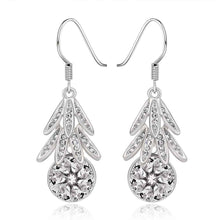 Best Gifts girl jewerly 18K Gold Plated Earing fruit crystal drop earrings brincos SMTPE973 ELY