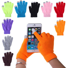 Best Selling Women Men Gloves Touch Screen Soft Cotton Gloves Warmer Smart All phone Black Eldiven ELY