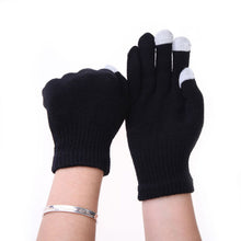 Best Selling Women Men Gloves Touch Screen Soft Cotton Gloves Warmer Smart All phone Black Eldiven ELY
