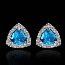 Best friends earings jewelry sapphire jewelry peach stud brincos grandes pendientes earrings women earing FBLE 6 ELY