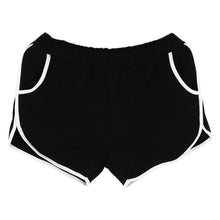 Black Leisure Women Shorts Fitness Beach Women Short Femme Stretch Pantalones ELY