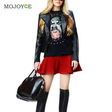 Black Slim Motorcycle Zipper Jacket Soft PU Leather Short Biker Coat Outwear Biker Jacket Jaqueta Feminina Damen Jacket Women ELY