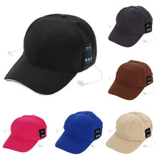 Bluetooth Baseball Cap Bluetooth Canvas Hat Wireless Music Speaker Music Headset Headphones Wireless Hands free Music Speak Cap ELY