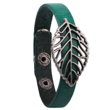 Bohemia Leather Ethnic Tribal Hand-woven Pendant Bracelet Braided Leather Charm Bracelet Bangles Wristband 1STL ELY