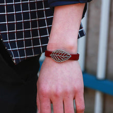 Bohemia Leather Ethnic Tribal Hand-woven Pendant Bracelet Braided Leather Charm Bracelet Bangles Wristband 1STL ELY