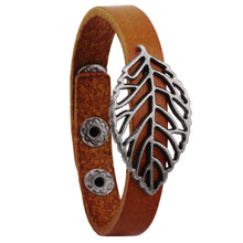 Bohemia Leather Ethnic Tribal Hand-woven Pendant Bracelet Braided Leather Charm Bracelet Bangles Wristband 1STL ELY