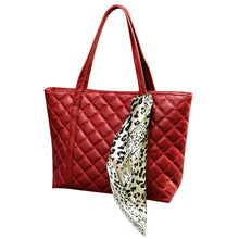 Brand Big Women PU Leather Diamond Lattice Handbag Shoulder Bag Tote Hand Bags Black/Red Color Bolsas Femininas Sac a Main ELY