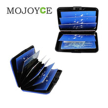 Business ID Credit Card Holder Aluminum Case Box Single Ring Box Jewellery Case ELY